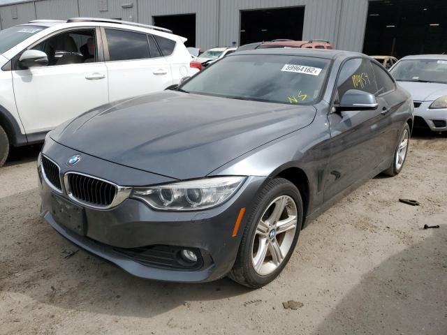 WBA3N9C50EF722211 - 2014 BMW 428 XI GRAY photo 2