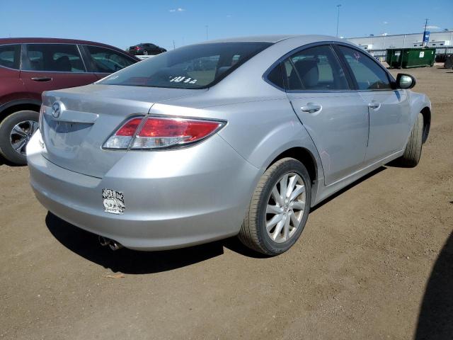 1YVHZ8DH9C5M42820 - 2012 MAZDA 6 I SILVER photo 4