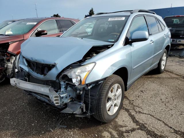 2T2HK31U58C086337 - 2008 LEXUS RX 350 BLUE photo 2