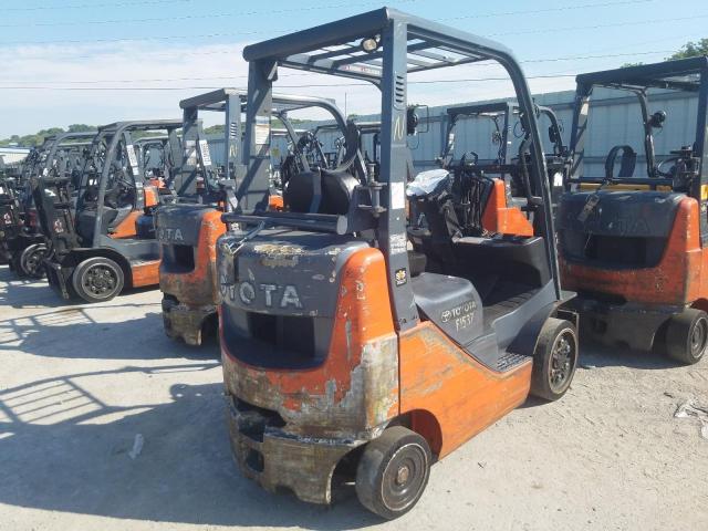 52620 - 2014 TOYOTA FORKLIFT ORANGE photo 4