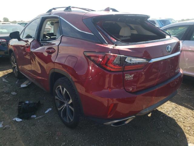 2T2BZMCA6JC150319 - 2018 LEXUS RX RED photo 3