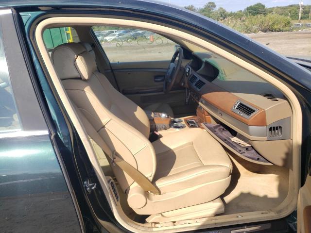 WBAGN63463DS44375 - 2003 BMW 745 LI GREEN photo 5