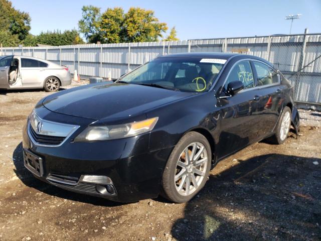 19UUA8F38EA004007 - 2014 ACURA TL SE BLACK photo 2