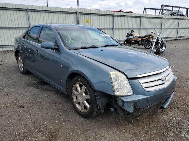 1G6DC67A560155438 - 2006 CADILLAC STS BLUE photo 1
