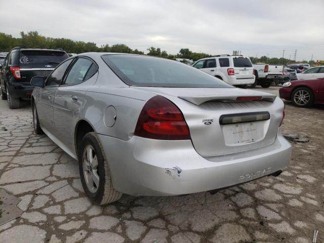 2G2WP552661277802 - 2006 PONTIAC GRAND PRIX ვერცხლისფერი ფოტო 3