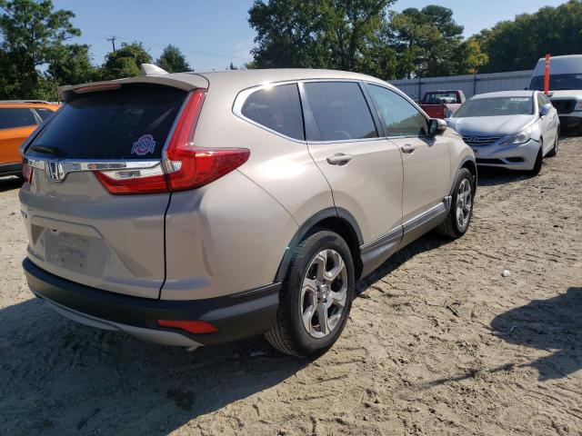 2HKRW1H82KH502181 - 2019 HONDA CR-V EXL BEIGE photo 4