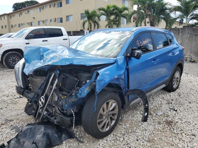 KM8J3CA44JU622153 - 2018 HYUNDAI TUCSON SEL BLUE photo 2