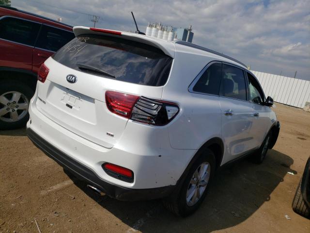 5XYPGDA39LG646047 - 2020 KIA SORENTO L WHITE photo 4