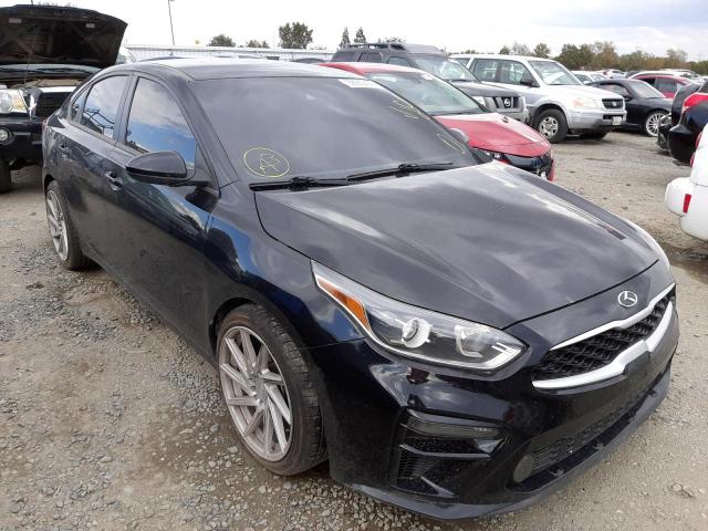 3KPF24AD9KE116210 - 2019 KIA FORTE FE BLACK photo 1