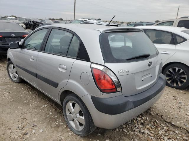 KNADE163176257229 - 2007 KIA RIO 5 SX SILVER photo 3