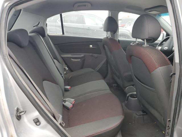 KNADE163176257229 - 2007 KIA RIO 5 SX SILVER photo 6