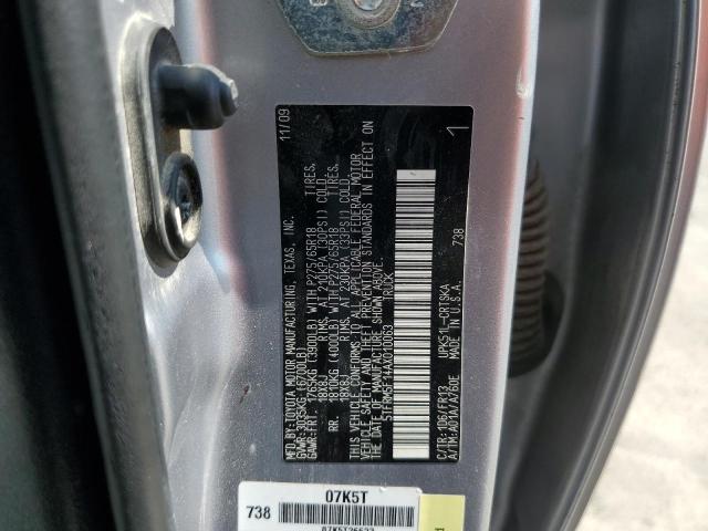 5TFRM5F14AX010063 - 2010 TOYOTA TUNDRA DOU GRAY photo 10