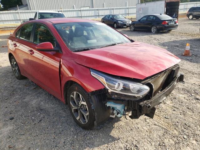 3KPF24AD2ME383367 - 2021 KIA FORTE FE RED photo 1