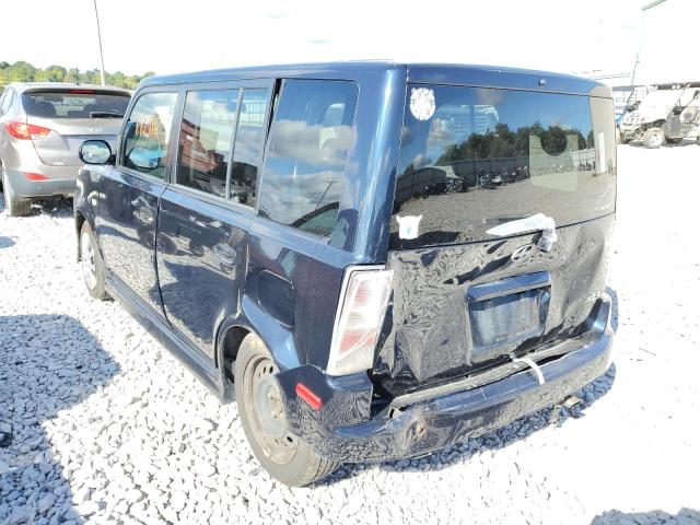 JTLKT324050210949 - 2005 TOYOTA SCION XB ლურჯი ფოტო 3
