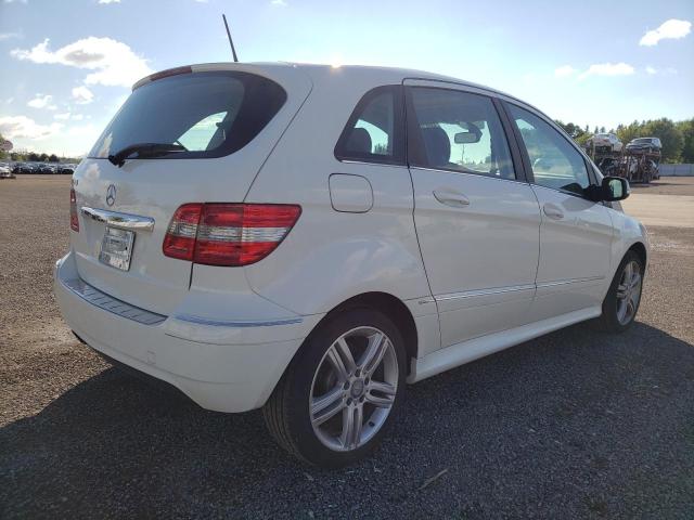 WDDFH3DB4BJ672789 - 2011 MERCEDES-BENZ B200 WHITE photo 4