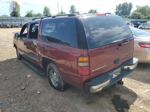 1GNFK16TX2J185089 - 2002 CHEVROLET SUBURBAN K MAROON photo 3