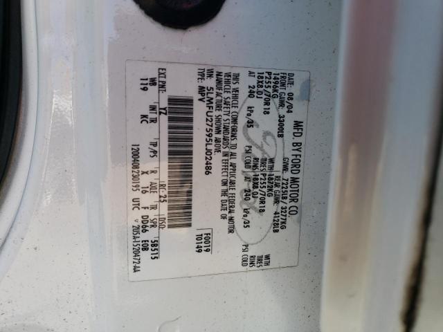 5LMFU27595LJ02486 - 2005 LINCOLN NAVIGATOR  ფოტო 10