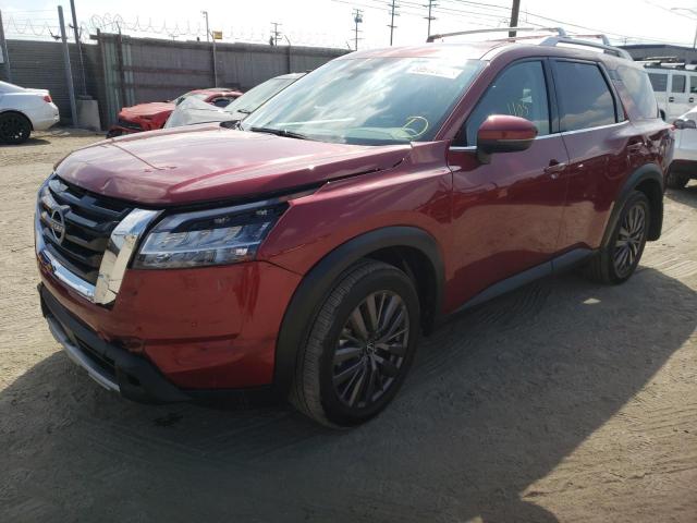 5N1DR3CD5NC256224 - 2022 NISSAN PATHFINDER RED photo 2