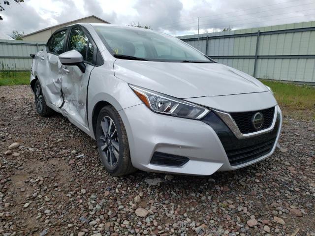 3N1CN8EV7ML835638 - 2021 NISSAN VERSA SV SILVER photo 1