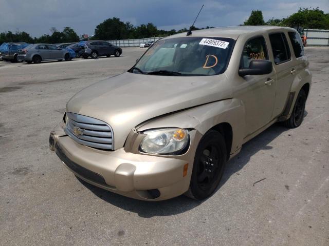 3GNDA13DX8S647259 - 2008 CHEVROLET HHR LS GOLD photo 2