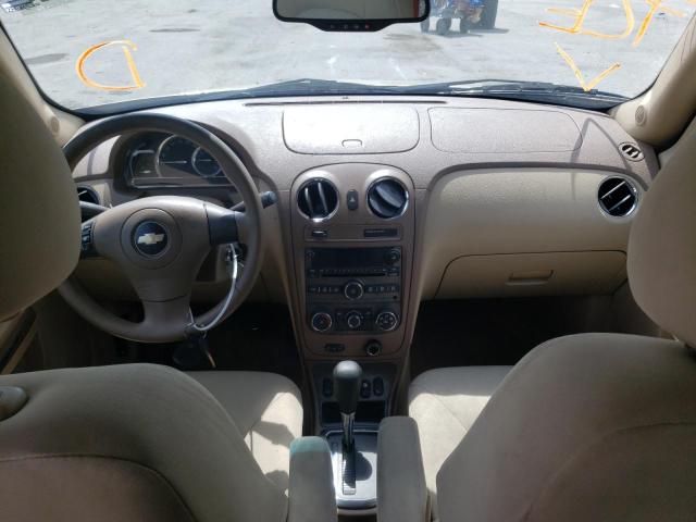 3GNDA13DX8S647259 - 2008 CHEVROLET HHR LS GOLD photo 9