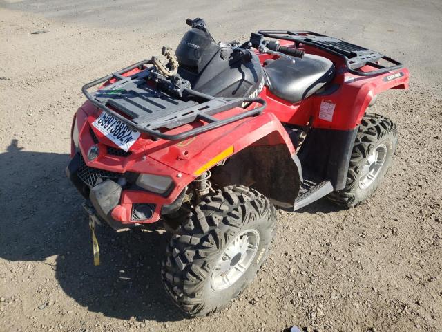 3JBEGHJ19CJ000043 - 2012 CAN-AM OUTLANDER RED photo 2