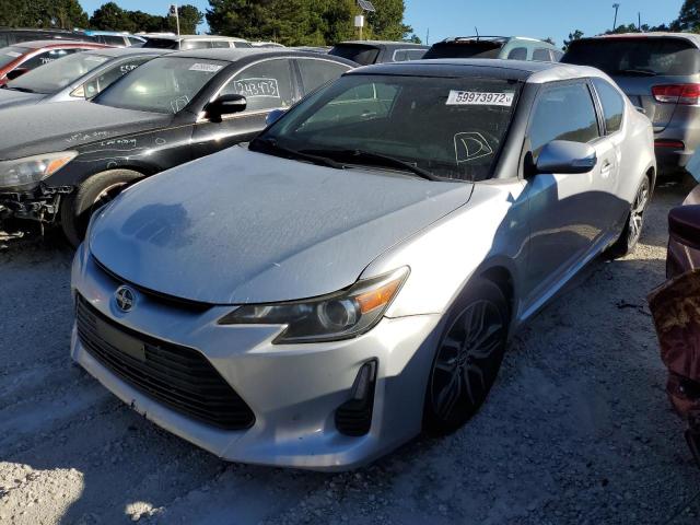 JTKJF5C79E3079966 - 2014 TOYOTA SCION TC ვერცხლისფერი ფოტო 2
