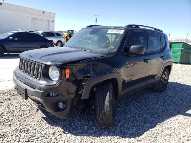 ZACCJBAB5JPH59275 - 2018 JEEP RENEGADE S BLACK photo 2