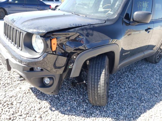 ZACCJBAB5JPH59275 - 2018 JEEP RENEGADE S BLACK photo 9