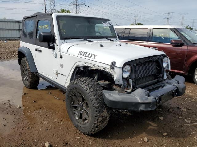 1C4AJWAG6GL219666 - 2016 JEEP WRANGLER S WHITE photo 1