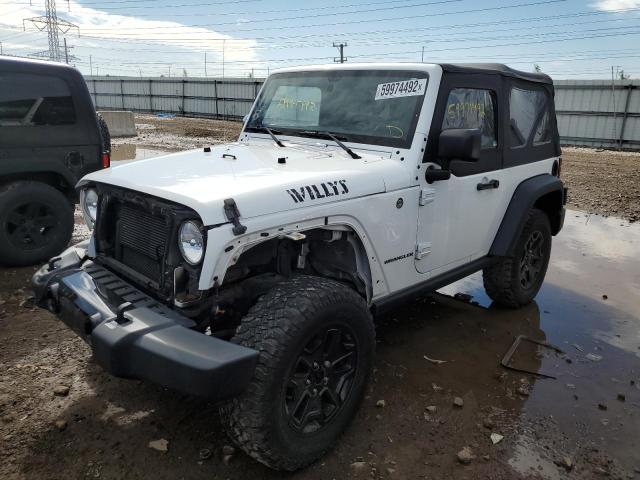 1C4AJWAG6GL219666 - 2016 JEEP WRANGLER S WHITE photo 2