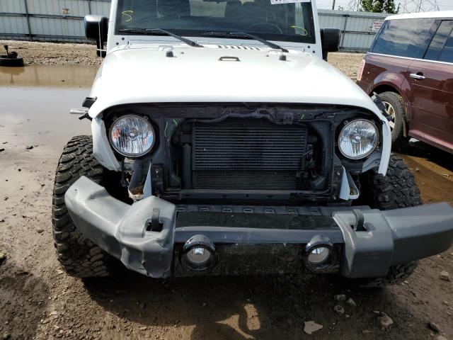 1C4AJWAG6GL219666 - 2016 JEEP WRANGLER S WHITE photo 9