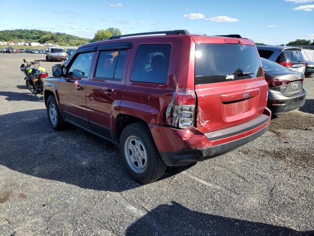 1C4NJPBB0CD605367 - 2012 JEEP PATRIOT MAROON photo 3