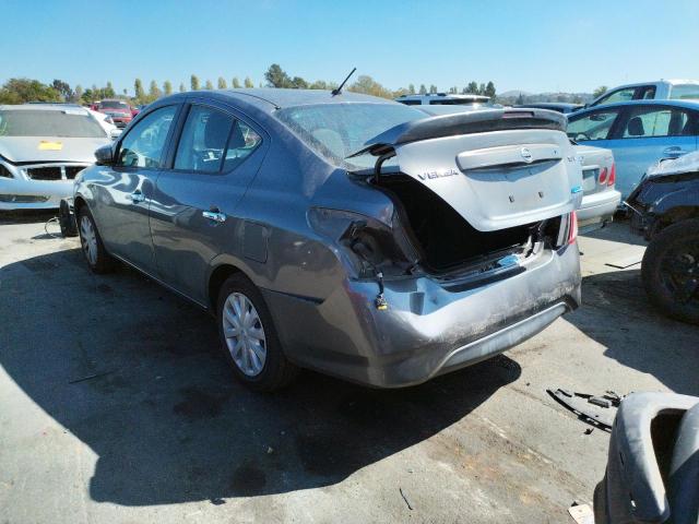 3N1CN7AP4GL841225 - 2016 NISSAN VERSA S GRAY photo 3