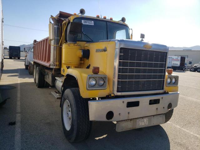 C49EJ9V135666 - 1979 CHEVROLET DUMP TRUCK GOLD photo 1