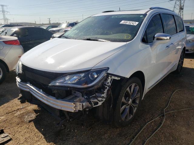 2C4RC1GG3HR644603 - 2017 CHRYSLER PACIFICA L WHITE photo 2