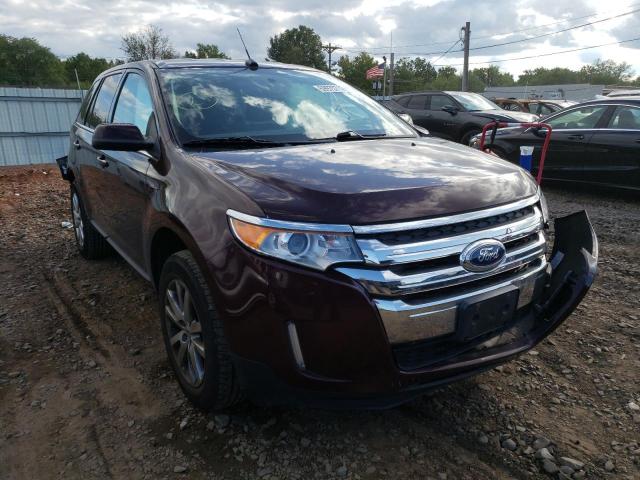 2FMDK4KC0BBA87969 - 2011 FORD EDGE LIMIT BURGUNDY photo 1