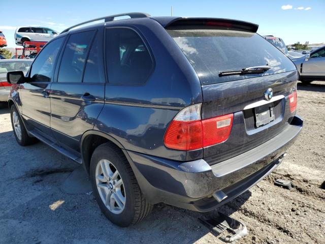 5UXFA13526LY33602 - 2006 BMW X5 3.0I BLUE photo 3