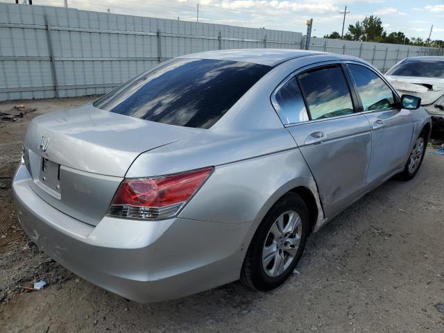 JHMCP26489C000207 - 2009 HONDA ACCORD LXP SILVER photo 4