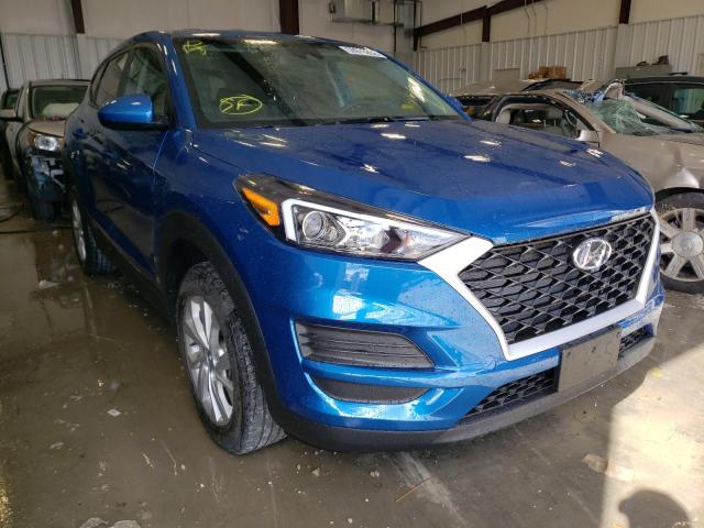 KM8J23A46KU978334 - 2019 HYUNDAI TUCSON SE BLUE photo 1