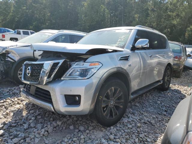 JN8AY2NF4H9301355 - 2017 NISSAN ARMADA PLA SILVER photo 2