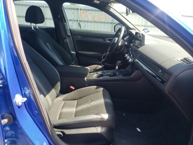 2HGFE2F50NH552029 - 2022 HONDA CIVIC SPOR BLUE photo 5