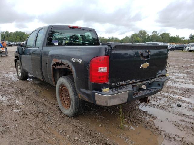 1GCEK19C59Z171421 - 2009 CHEVROLET SILVERADO BLACK photo 3