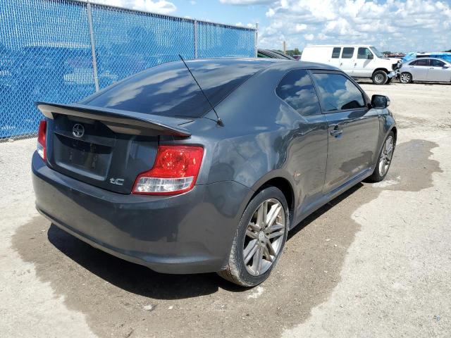 JTKJF5C72C3041394 - 2012 TOYOTA SCION TC ნაცრისფერი ფოტო 4