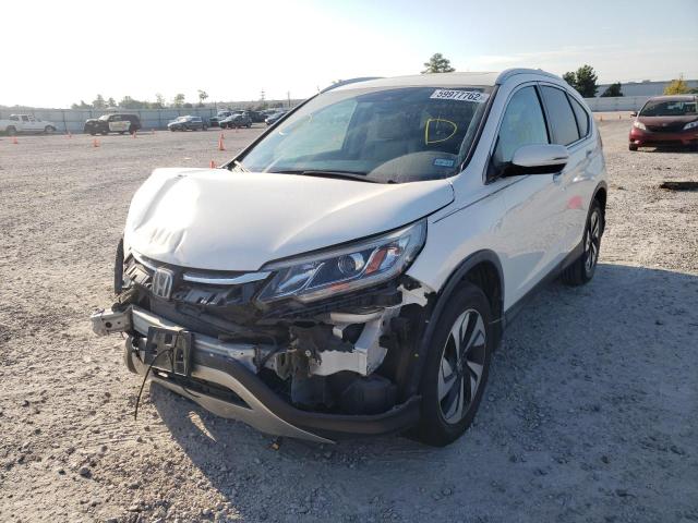 5J6RM3H97GL016618 - 2016 HONDA CR-V TOURI WHITE photo 2