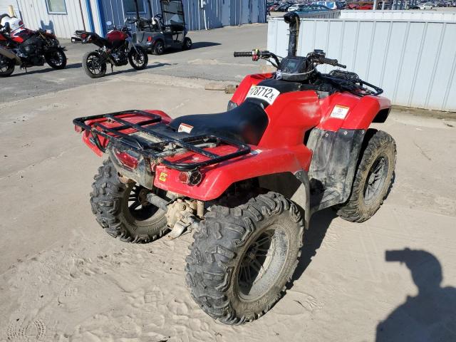 1HFTE4031K4508320 - 2019 HONDA TRX420 FM RED photo 4