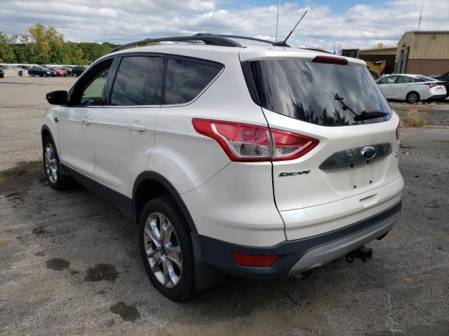 1FMCU9H92DUD63029 - 2013 FORD ESCAPE SEL WHITE photo 3