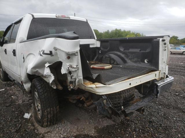 1FTEW1E87AFB03195 - 2010 FORD F150 SUPER WHITE photo 9