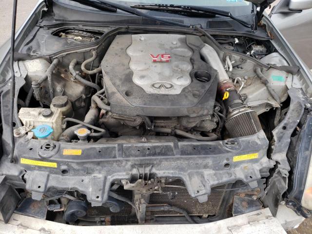 JNKCV54E15M402867 - 2005 INFINITI G35 GRAY photo 7