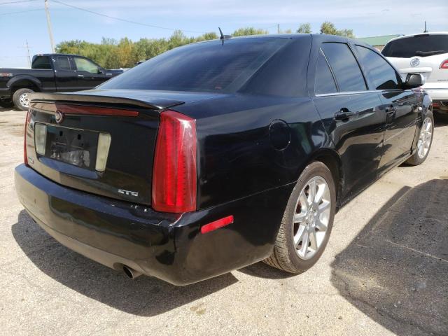 1G6DC67A260129184 - 2006 CADILLAC STS BLACK photo 4